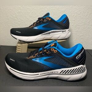 Brooks Adrenaline GTS 22 Mens Sz  9 Shoes Black Running Sneaker 1103661D034 Gym